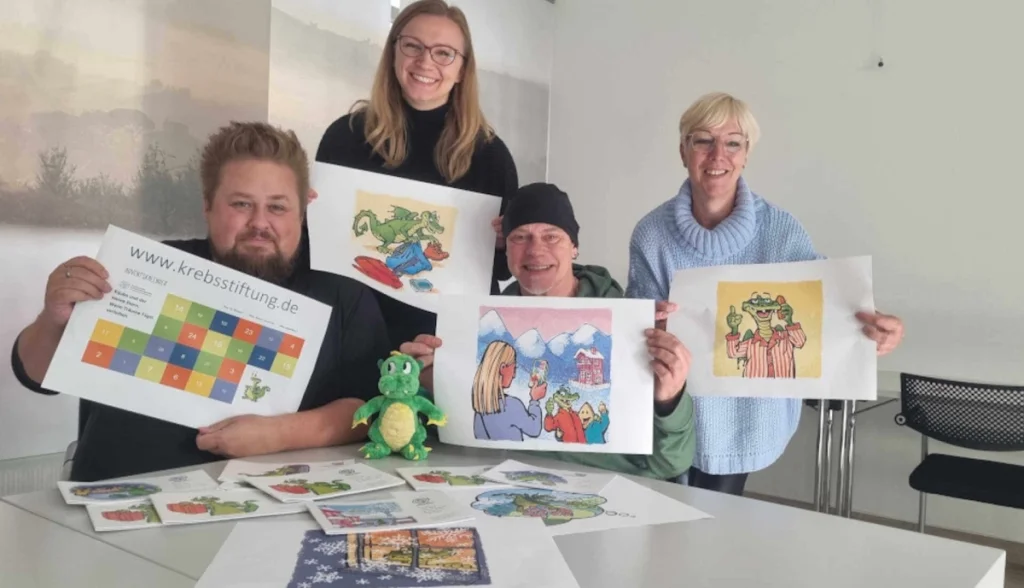 Der Online-Adventskalender 2024 mit der siebten Geschichte vom Drachen Kijuba und dem kleinen Stern ist fertig