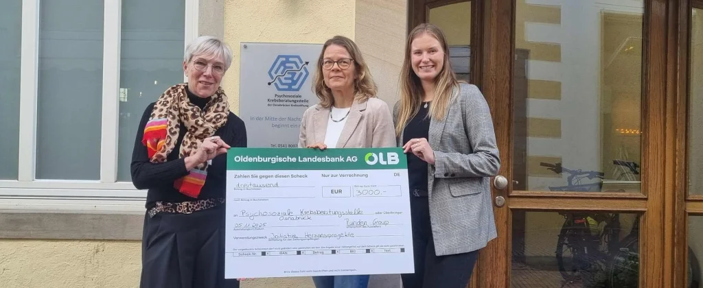 3.000 Euro-Spende der Runden Group