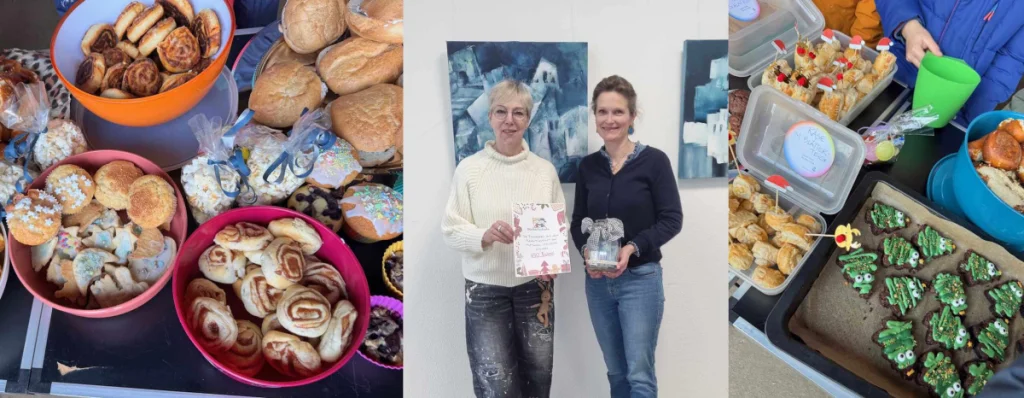 650 Euro Erlöse aus dem Adventsbuffet der Rückertschule für Kijuba