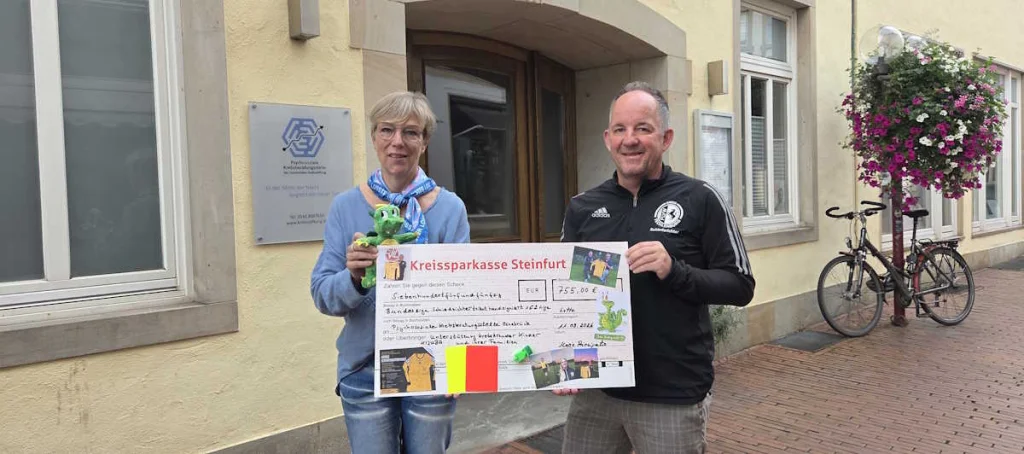 Ein Stück Bundesliga zum Anfassen und 755 Euro für Kijuba