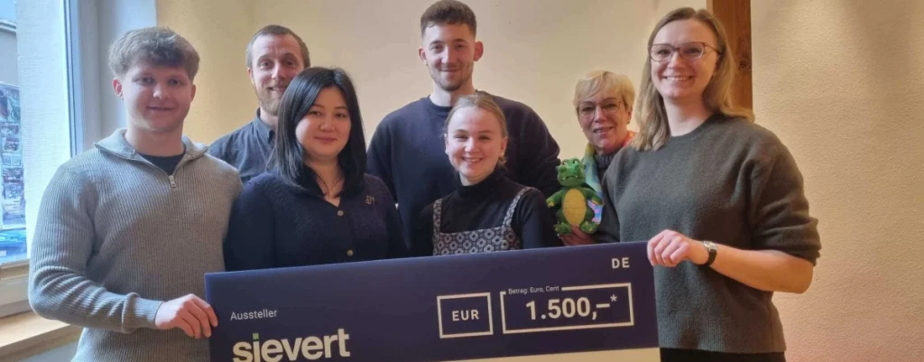 Azubi-Spendenaktion der Firma Sievert SE