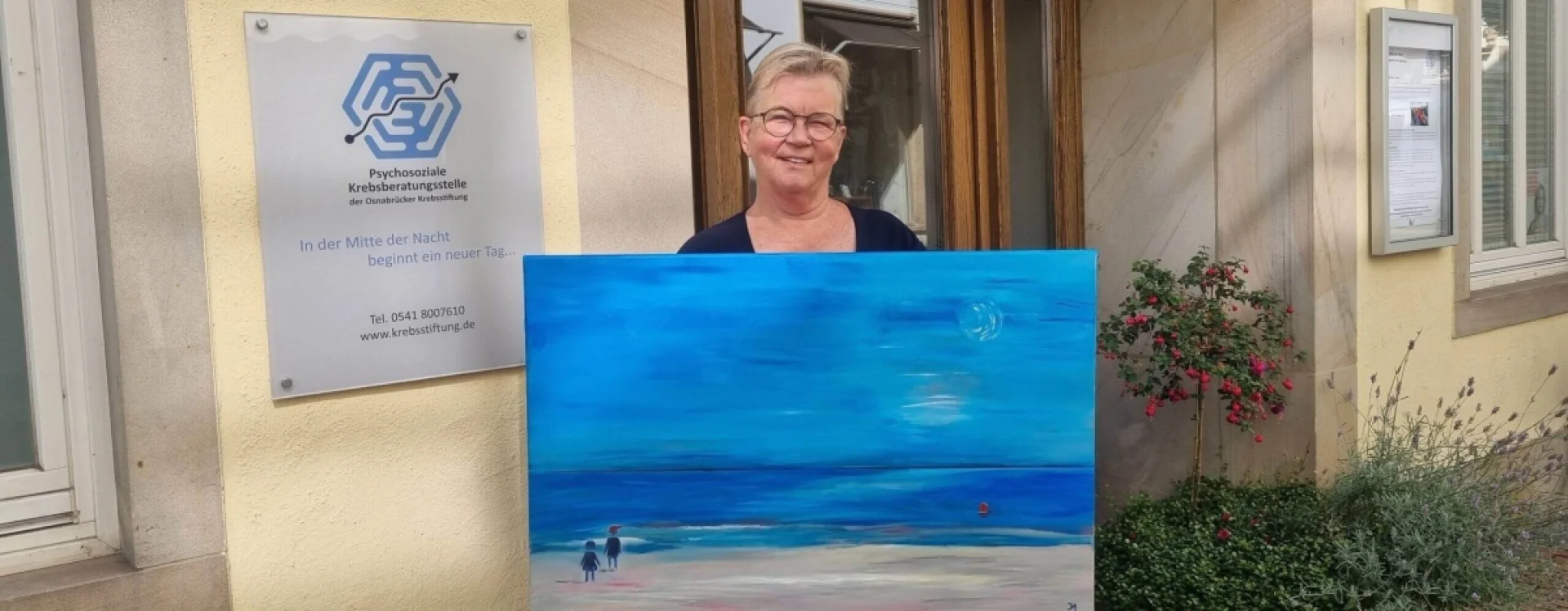 Michaele Fischer mit Bild