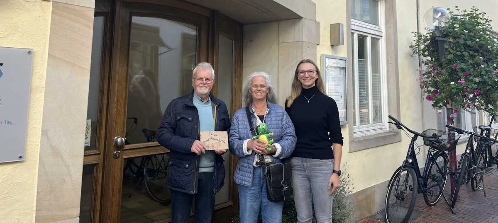 Spende drei Personen