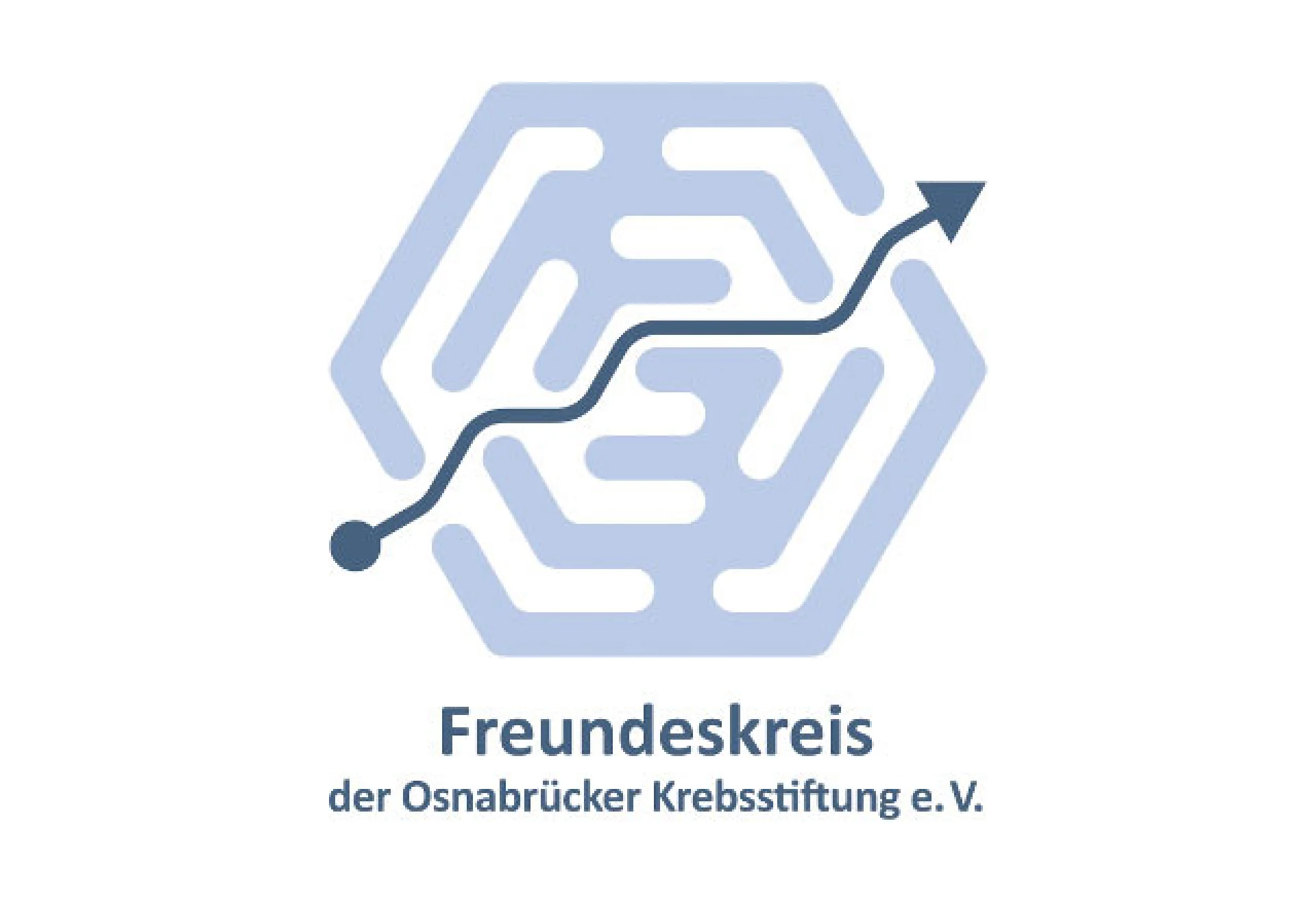 Logo:  Freundeskreis der Osnabrücker Krebsstiftung e.V