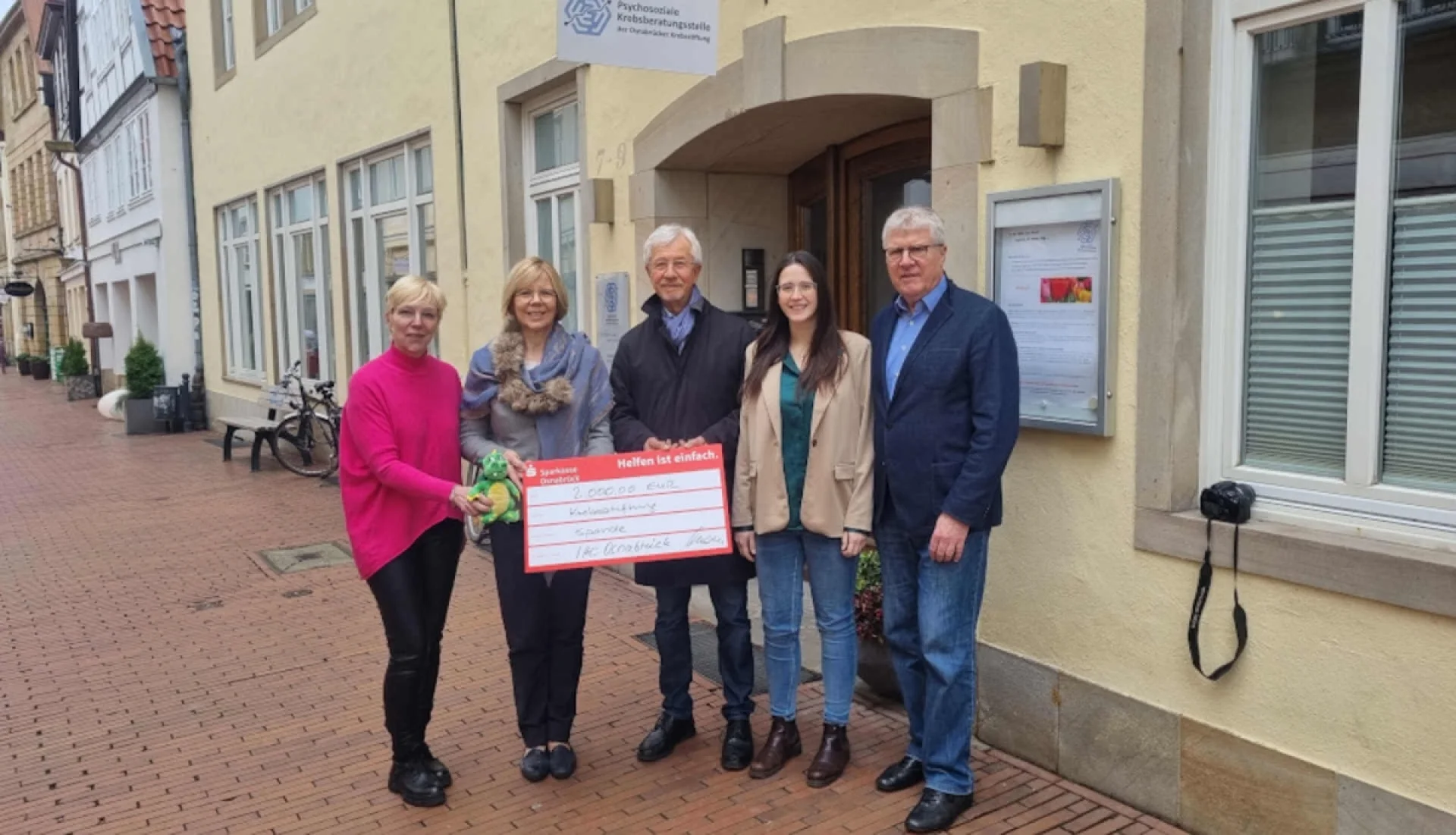 Spende des Industrie- und Handelsclubs