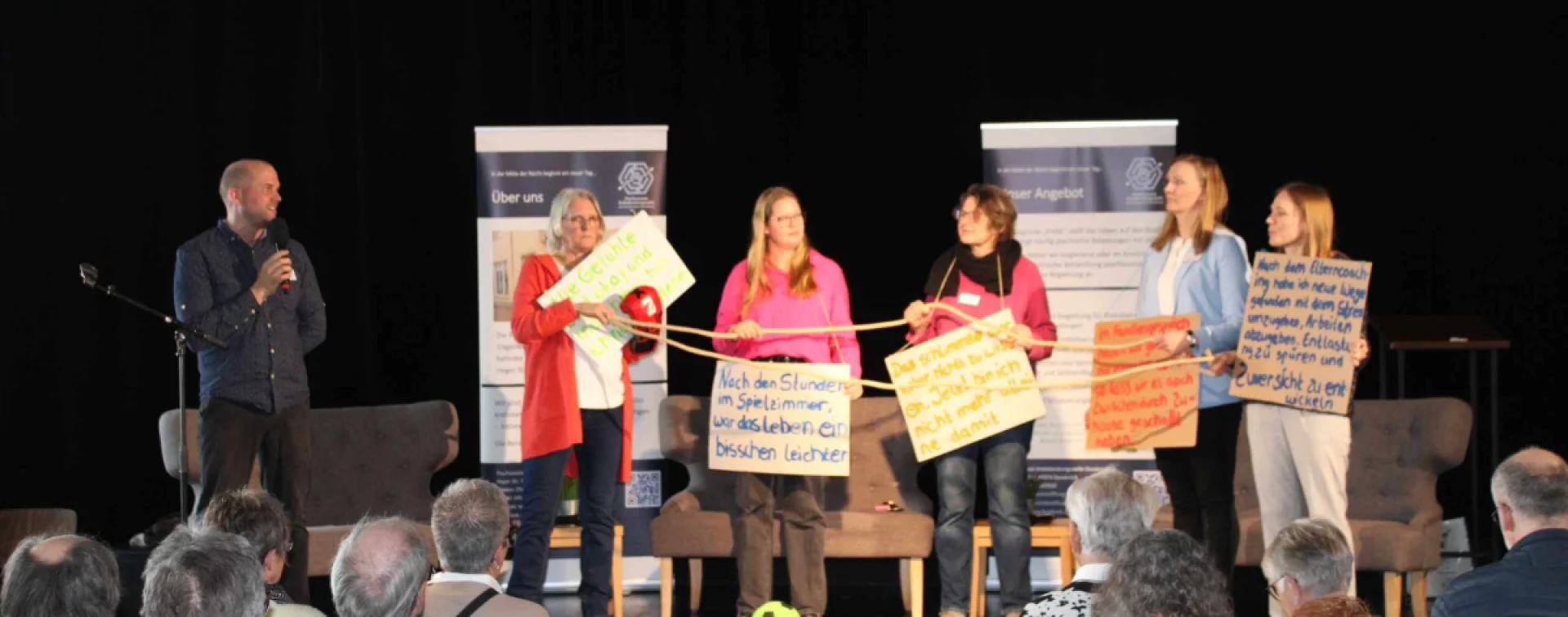 Kijuba Team Offenes Cafe zum Thema Krebs