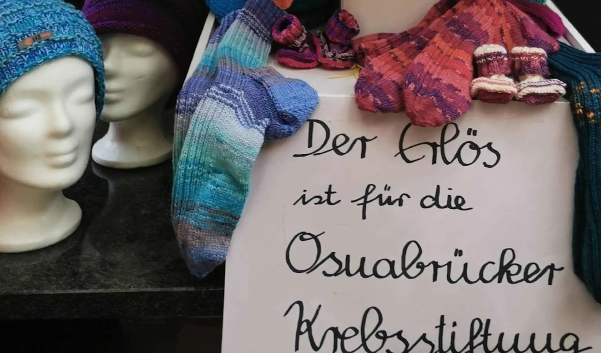 gestrickte Socken