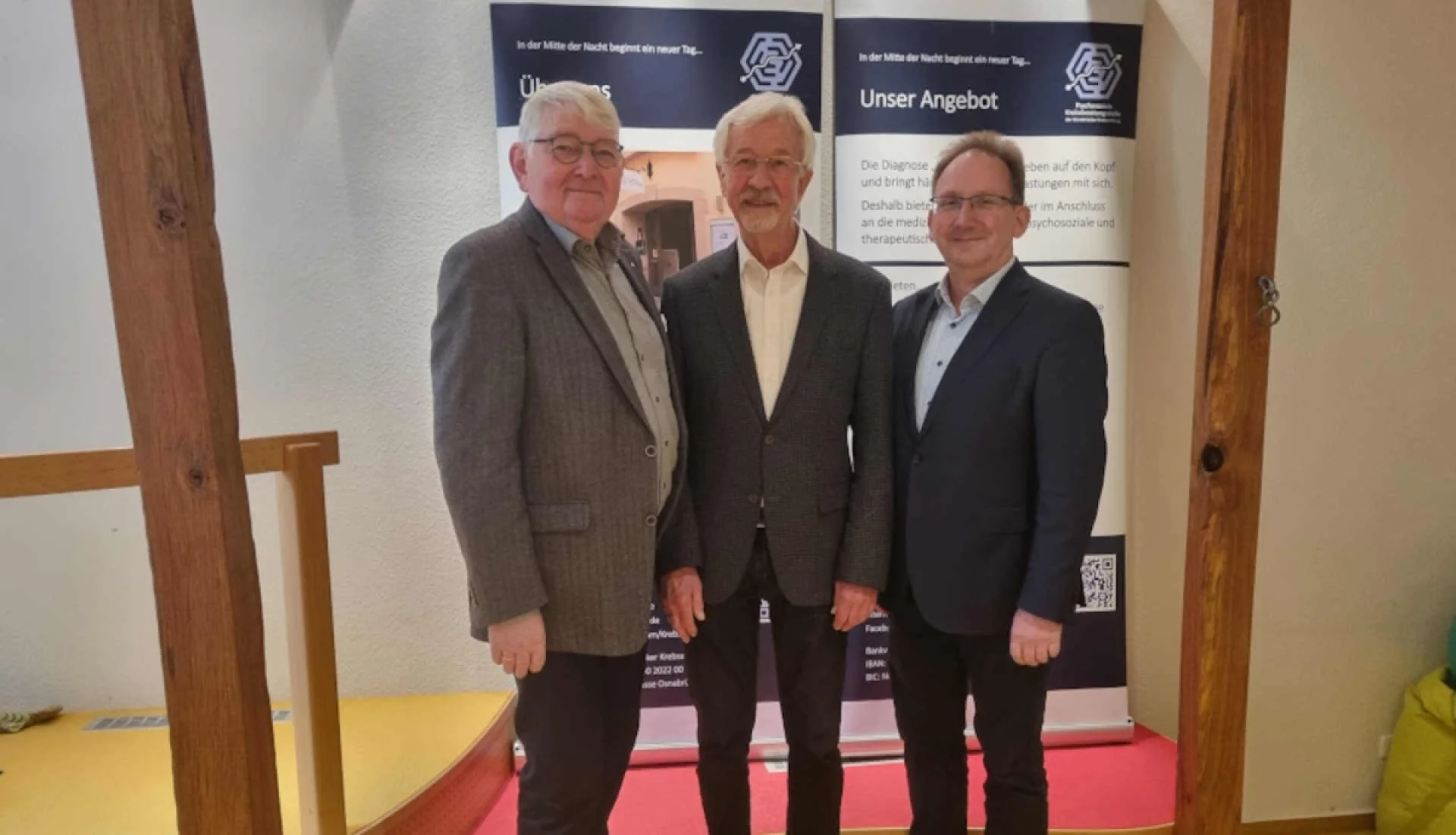 Vorstandswechsel Osnabrücker Krebsstiftung