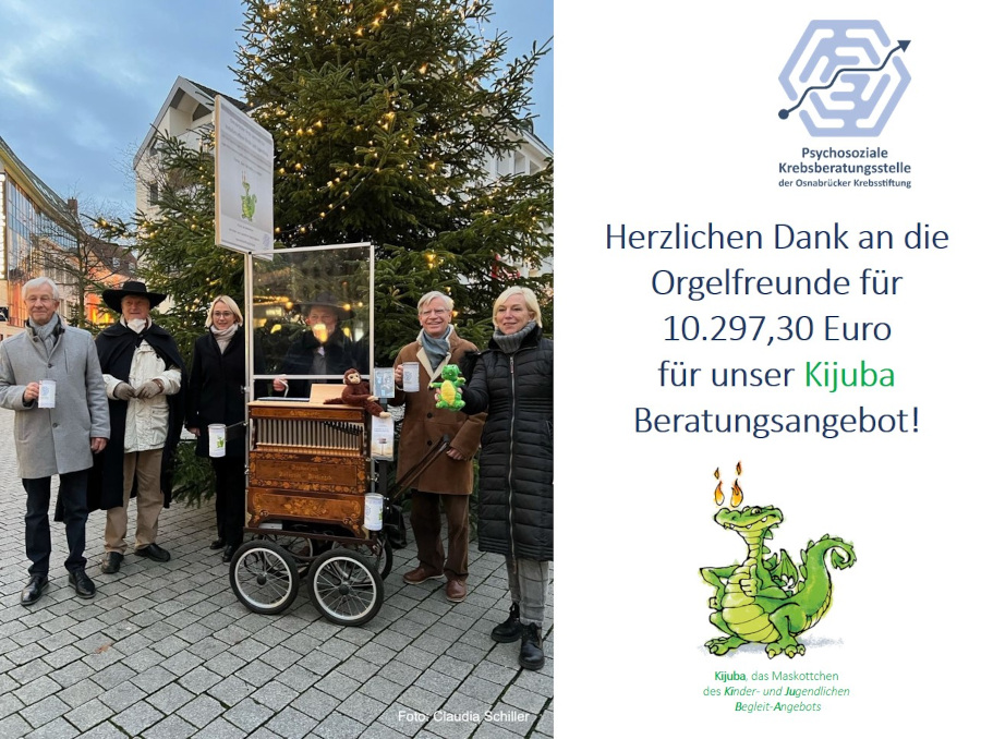 Foto-Die Orgelfreunde sammeln 10.297,30 Euro für Kijuba
