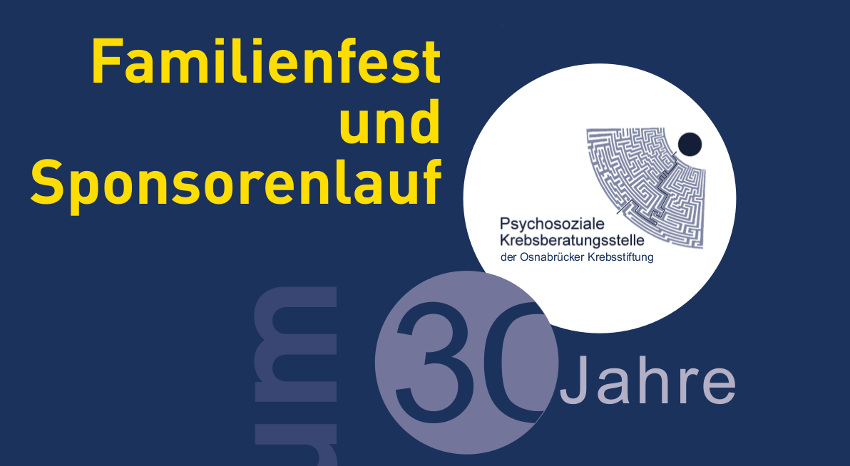 Hauptfoto_30 Jahre Krebsberatungsstelle Osnabrück - mit Familienfest und Sponsorenlauf